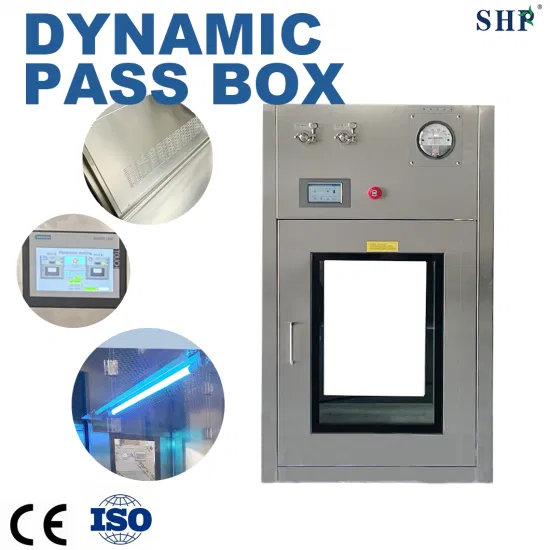 Hot Sales Dusty Free Pass Through Box with HEPA Filter Passbox